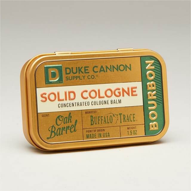 Duke Cannon Men’s Solid Cologne – Bourbon Trail