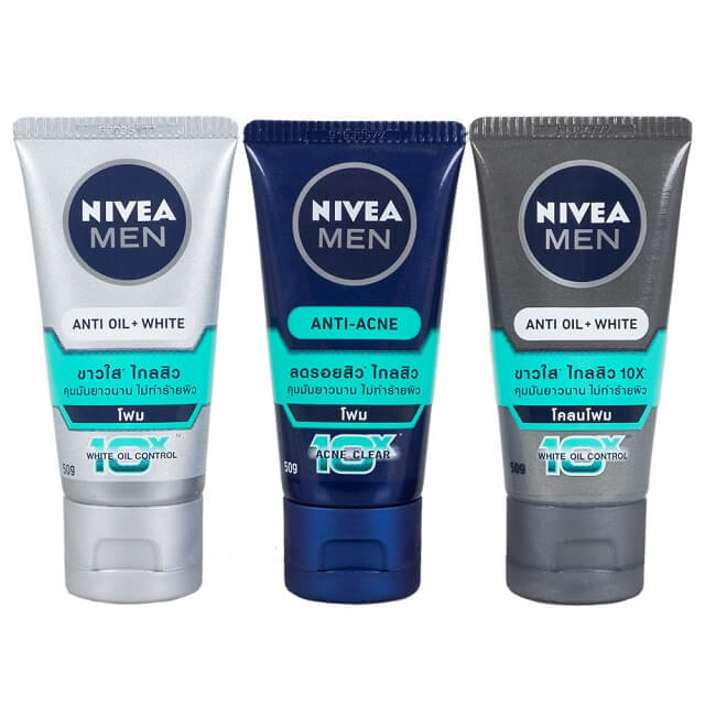 Sữa rửa mặt Nivea Men Anti-Acne Facial Foam