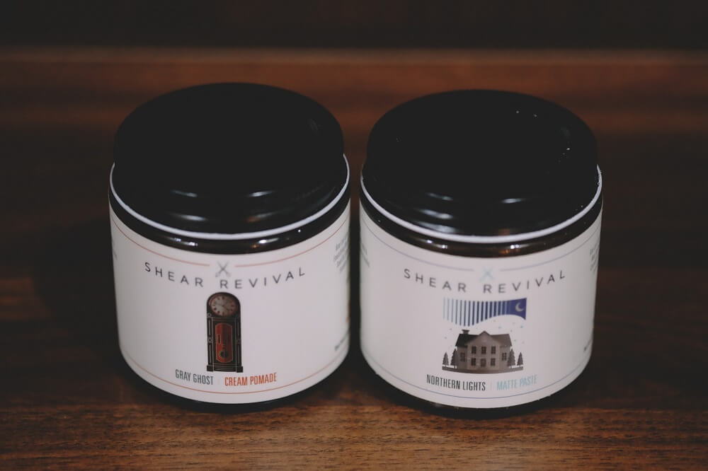 Shear Revival Gray Ghost Strong Hold Cream Pomade