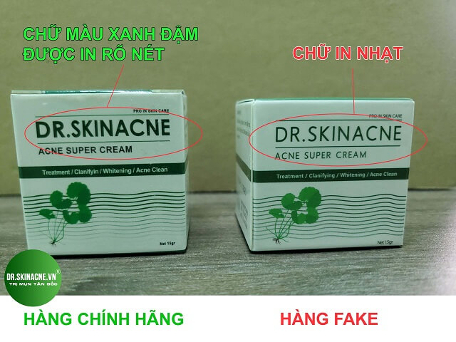 Cách nhận biết sản phẩm Dr Skincare thật, giả