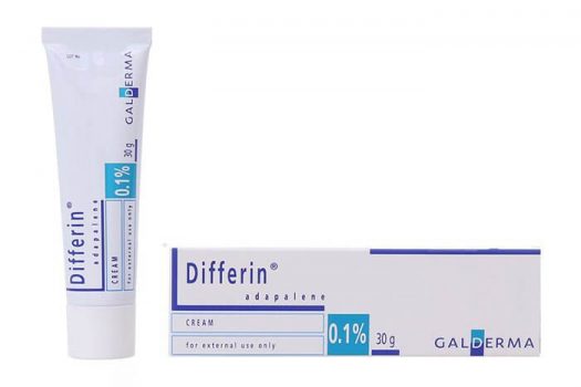 Thông tin về trị mụn Differin 0.1 Adapalene Cream