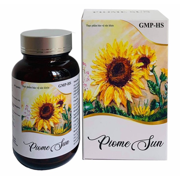 Viên Uống Piome Sun Medistar Chống Nắng (Hộp 60 Viên) - Nhà thuốc Long Châu