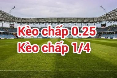 Kèo Chấp 0.25 Là Gì? ⚡️ Cách Chơi Kèo Chấp 0.25 Cho Người Mới